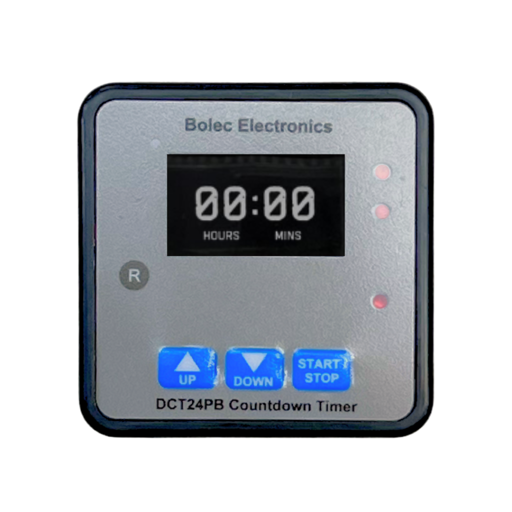 DCT24PB 12V push-button digital countdown timer