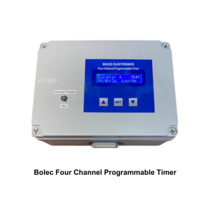 Bolec Four Channel Programmable Timer Lead time 10 business days